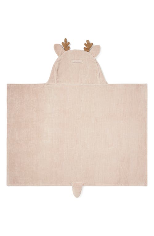 ELEGANT BABY ELEGANT BABY TERRY VELOUR HOODED FAWN TOWEL 