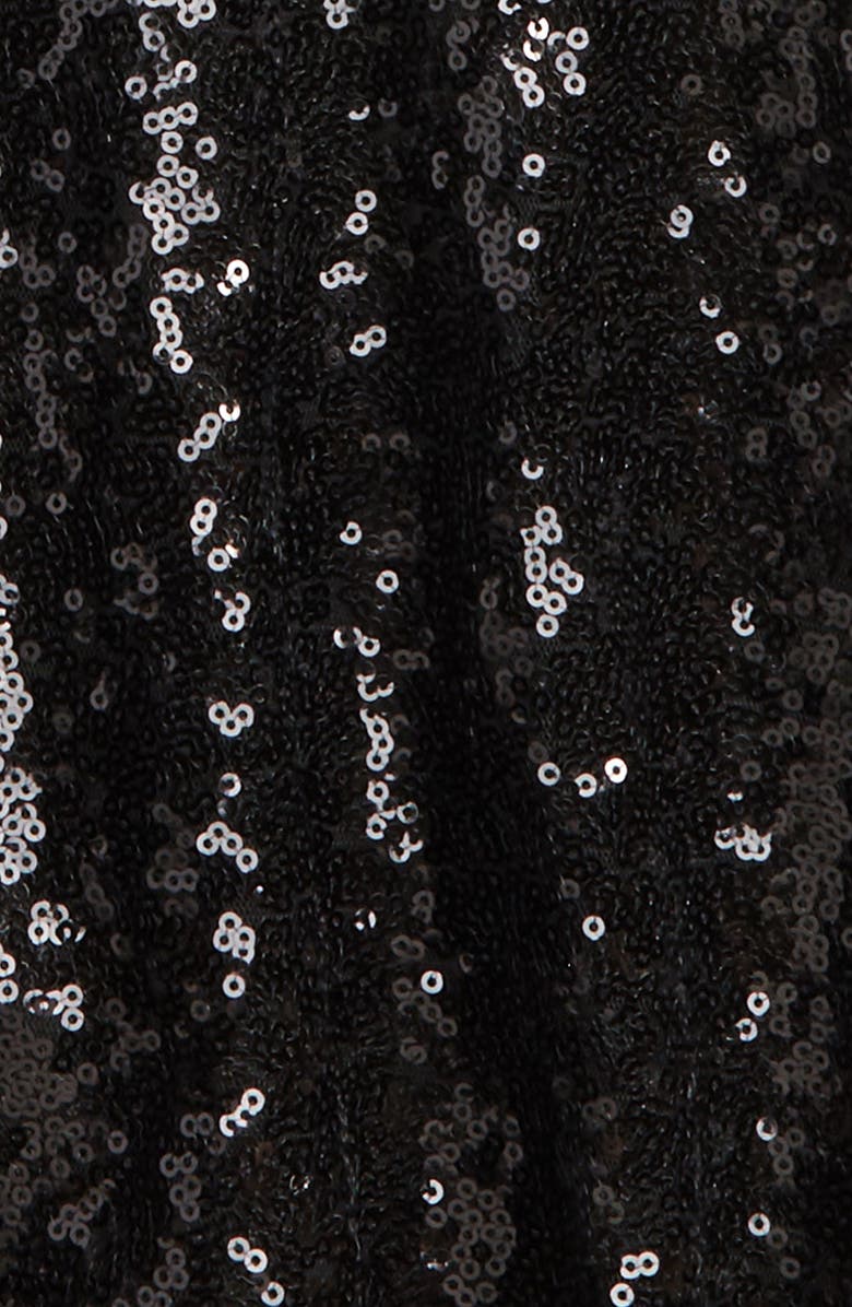 Miss Behave Bling Olivia Sequin Romper, Alternate, color, 