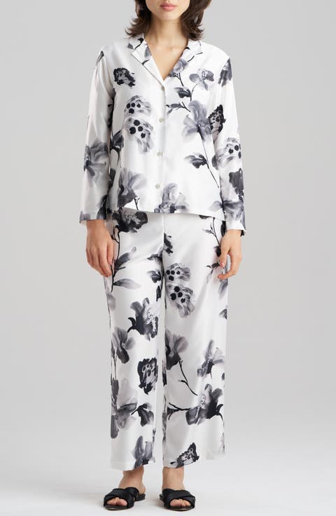 Aurelia Charmeuse Crop Pajamas