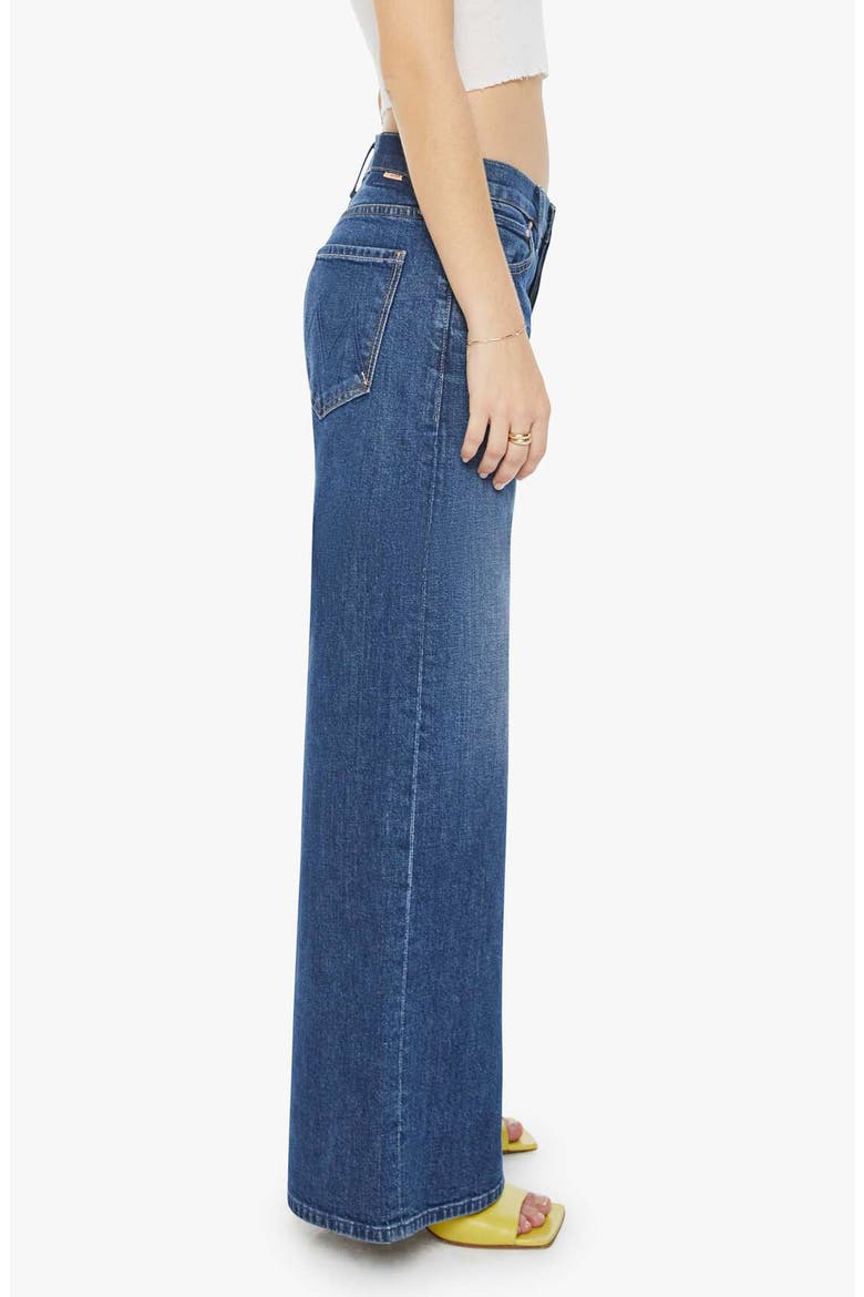 Lil Ditcher Roller Sneak Wide Leg Jeans, Alternate, color, CANNONBALL