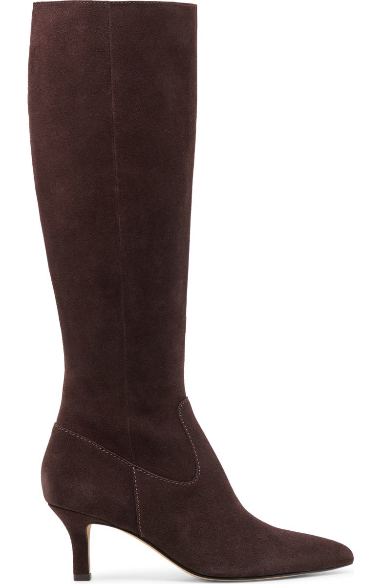 Dolce Vita Attie H2O Water Resistant Knee High Boot, Alternate, color, Mahogany Suede H2o