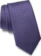 Calvin Klein Brunswick Micro Grid Tie