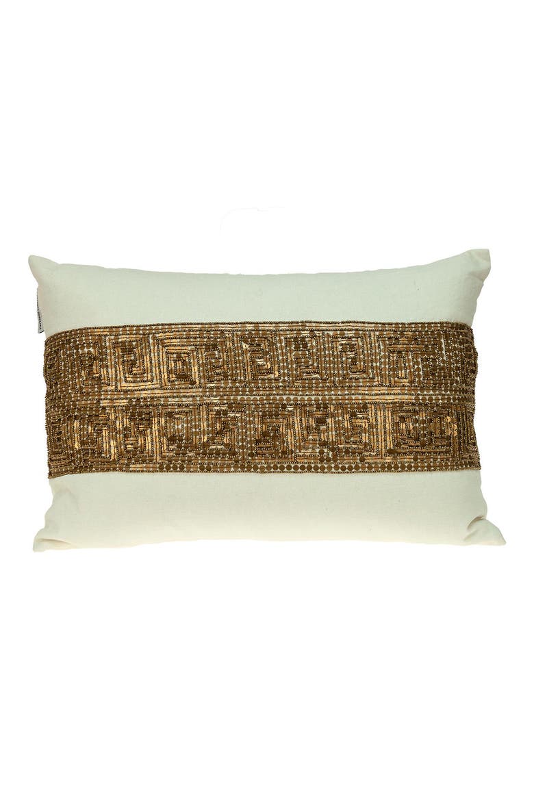 Misty Decorative Accent Pillow , Main, color, OFF WHITE