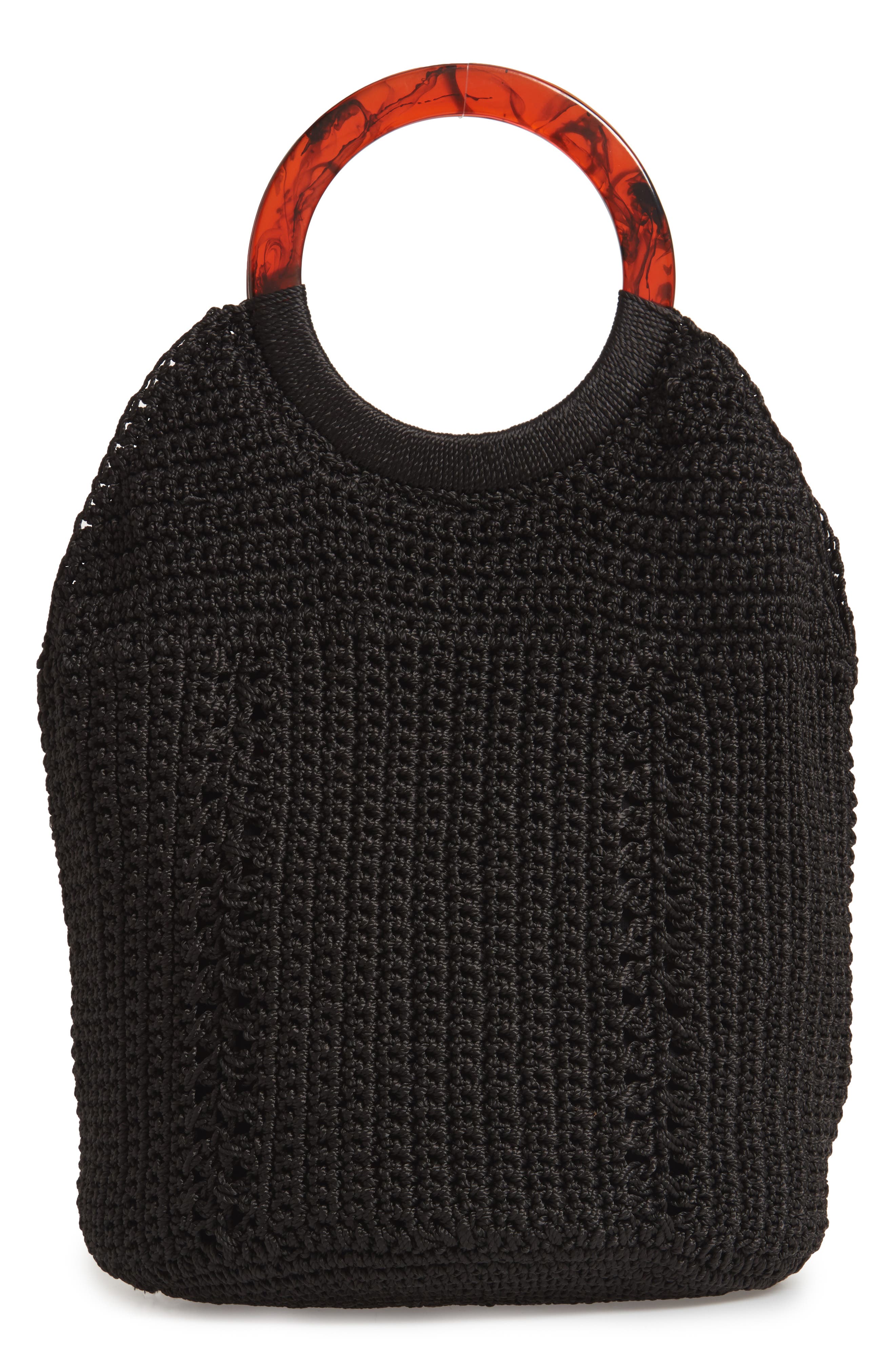 Nordstrom LaLa Crochet Tote, Alternate, color, 