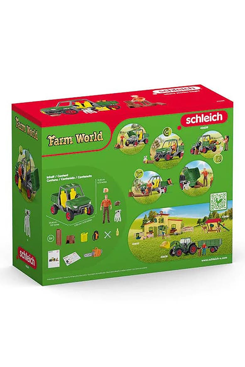 Farm World Working In The Forest Figurine Playset, Alternate, color, Multicolored