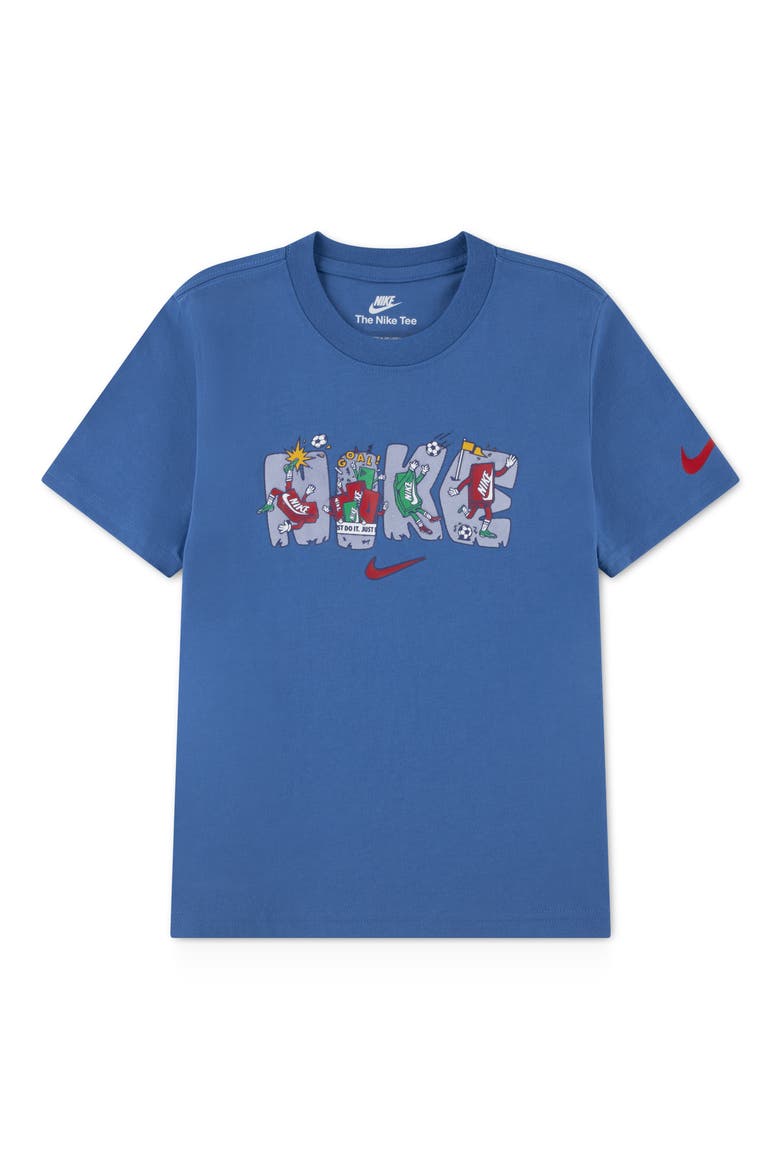 Kids' Multi Sport Graphic T-Shirt, Main, color, STAR BLUE