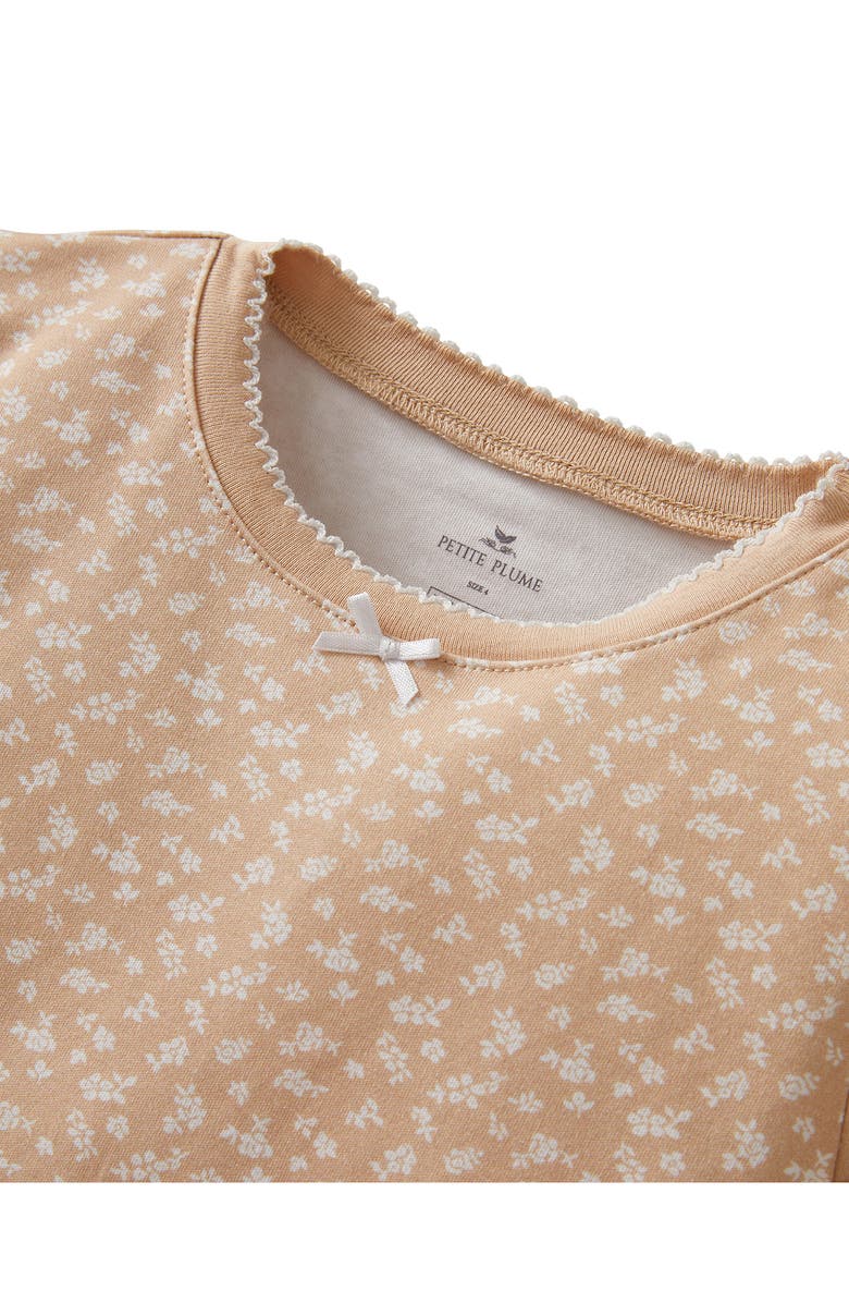 Petite Plume Kids' Fitted Two-Piece Pima Cotton Pajamas, Alternate, color, 