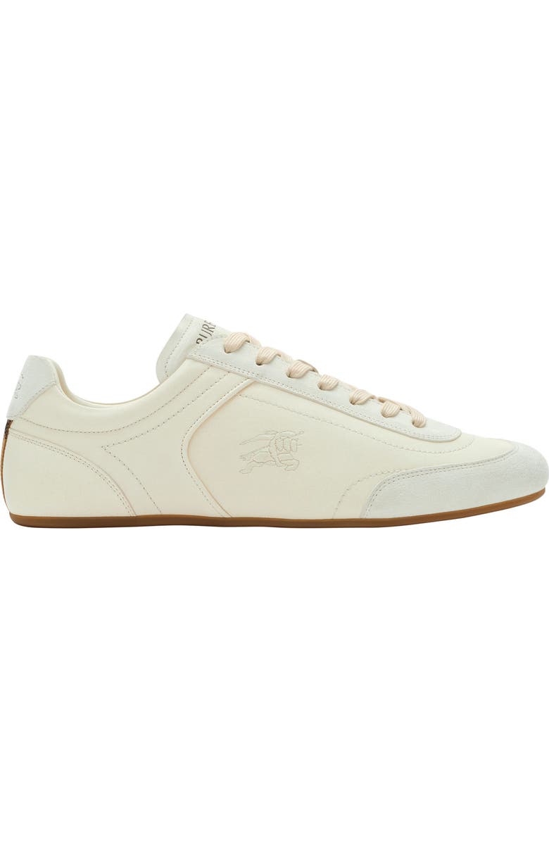 Burberry Equestrian Knight Design Runner Sneaker, Main, color, Dove Beige