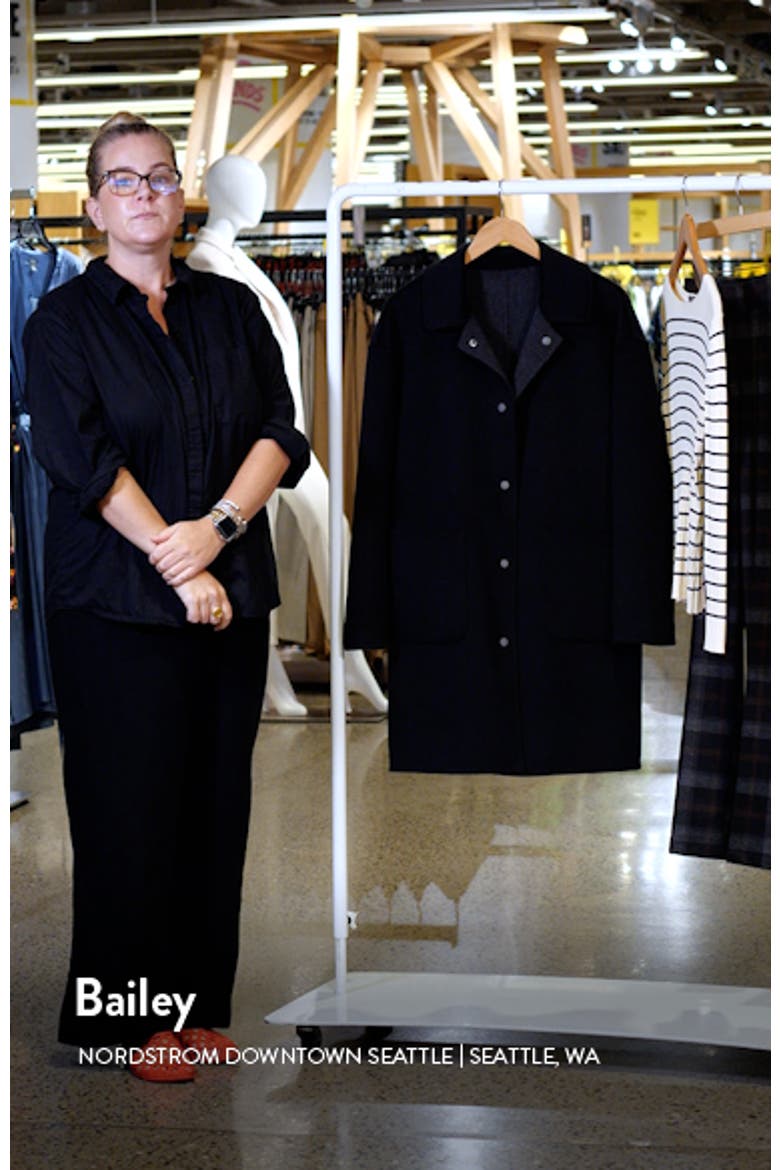 Reversible Wool Blend Barn Jacket video