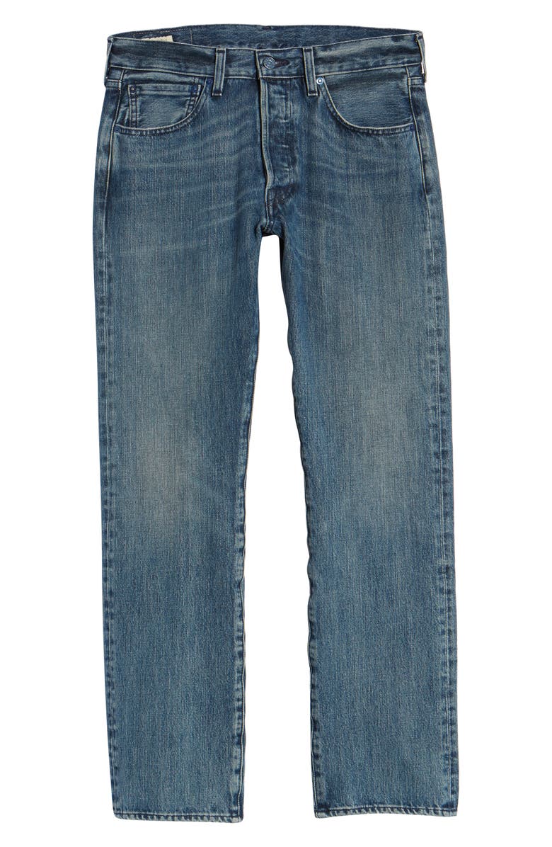 Levi's<sup>®</sup> 501<sup>®</sup> Straight Leg Jeans, Alternate, color, 