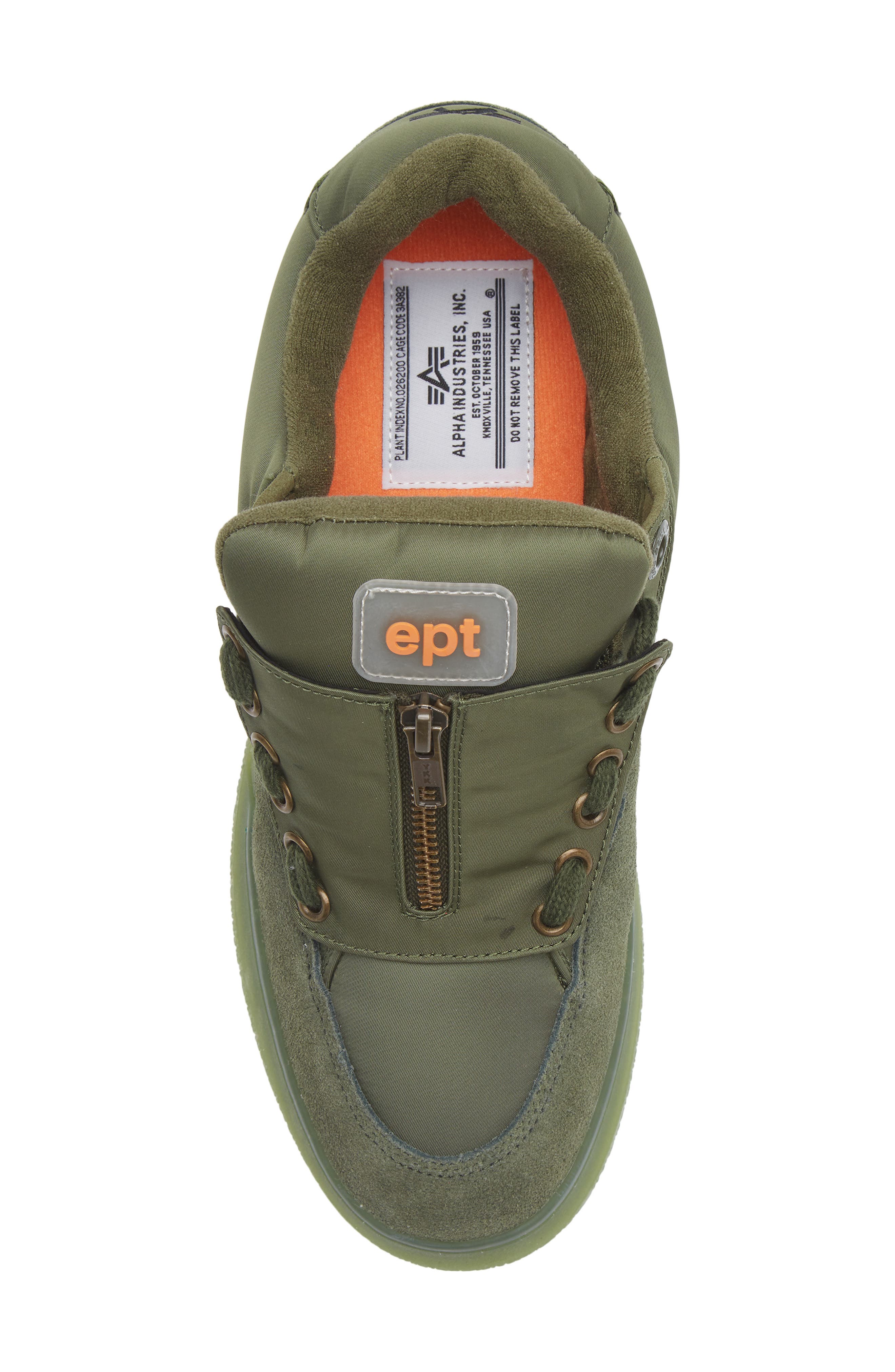Alpha Fat Sneaker, Alternate, color, SAGE