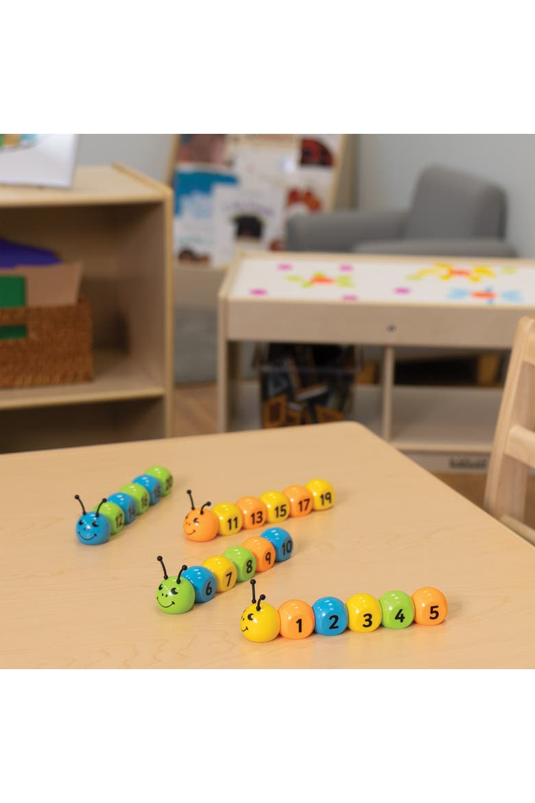 Magnetic Number Bugs 1-20, Alternate, color, Multicolored