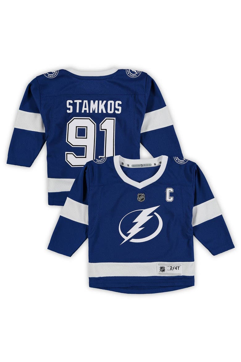 Toddler Steven Stamkos Blue Tampa Bay Lightning Replica Player Jersey, Main, color, Blue