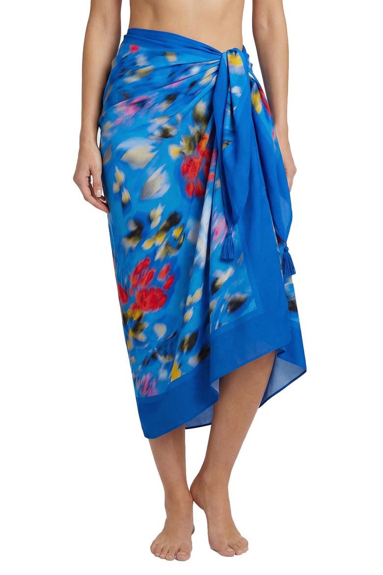 Melanie Long Pareo Cover-Up, Main, color, Larkspur Bay