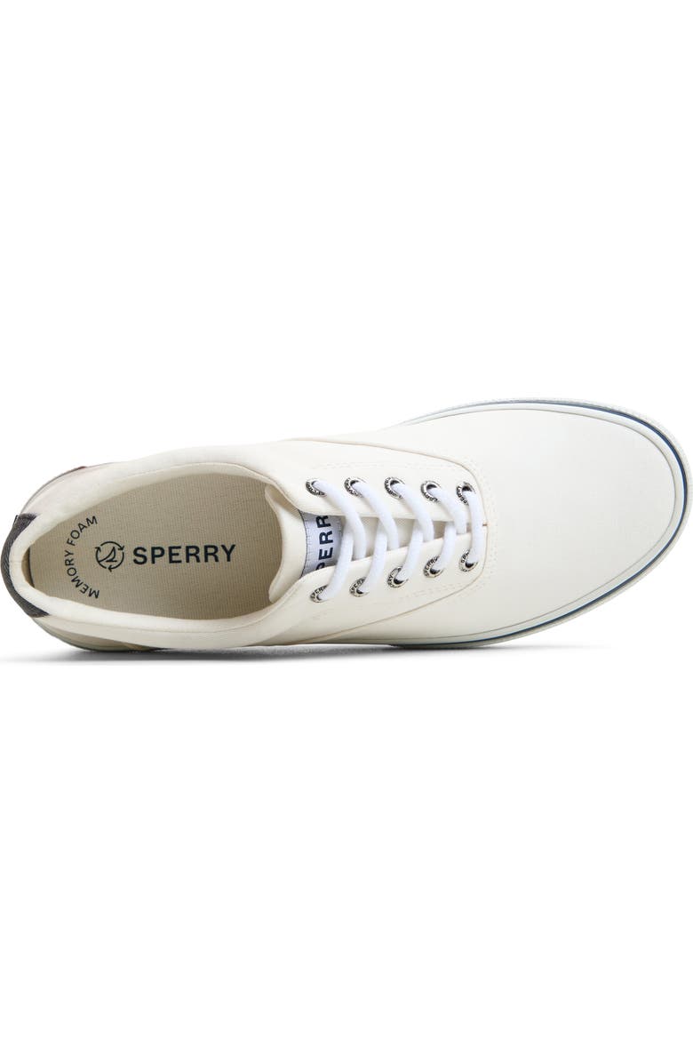 Sperry Halyard CVO Sneaker, Alternate, color, White