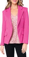 GIBSONLOOK Double Breasted Cotton Blend Blazer