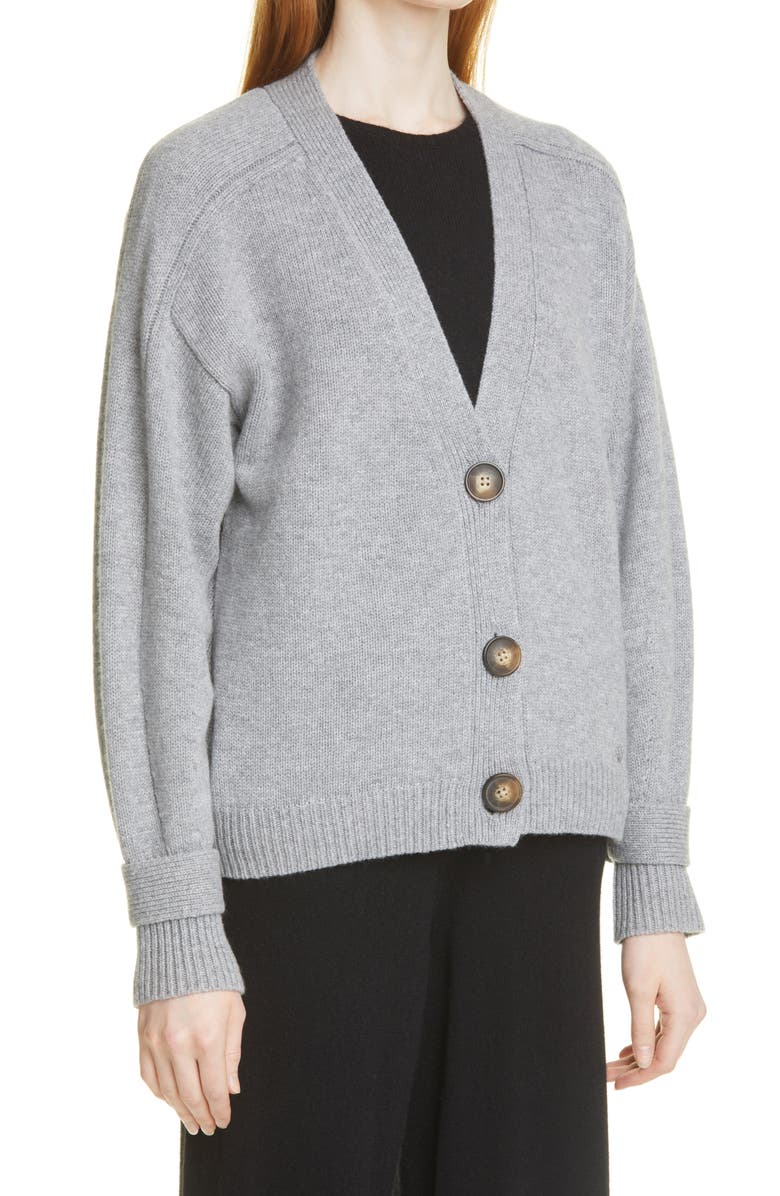 LOULOU DE SAISON Loulou Studio New Tiberine Wool & Cashmere Cardigan, Alternate, color, 