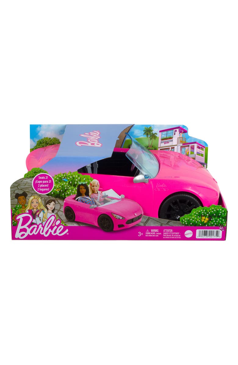 Mattel Barbie Convertible Car, Main, color, 