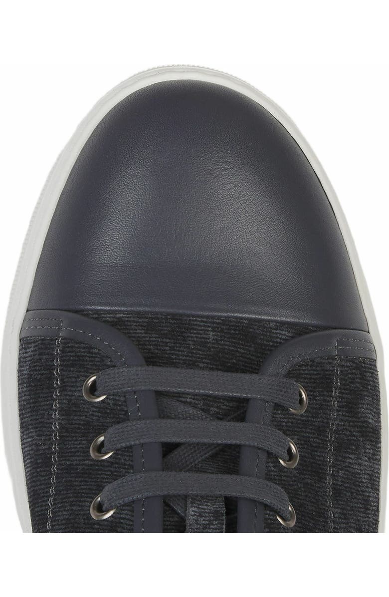 Lanvin Dbb1 Sneakers In Corduroy, Alternate, color, Steel