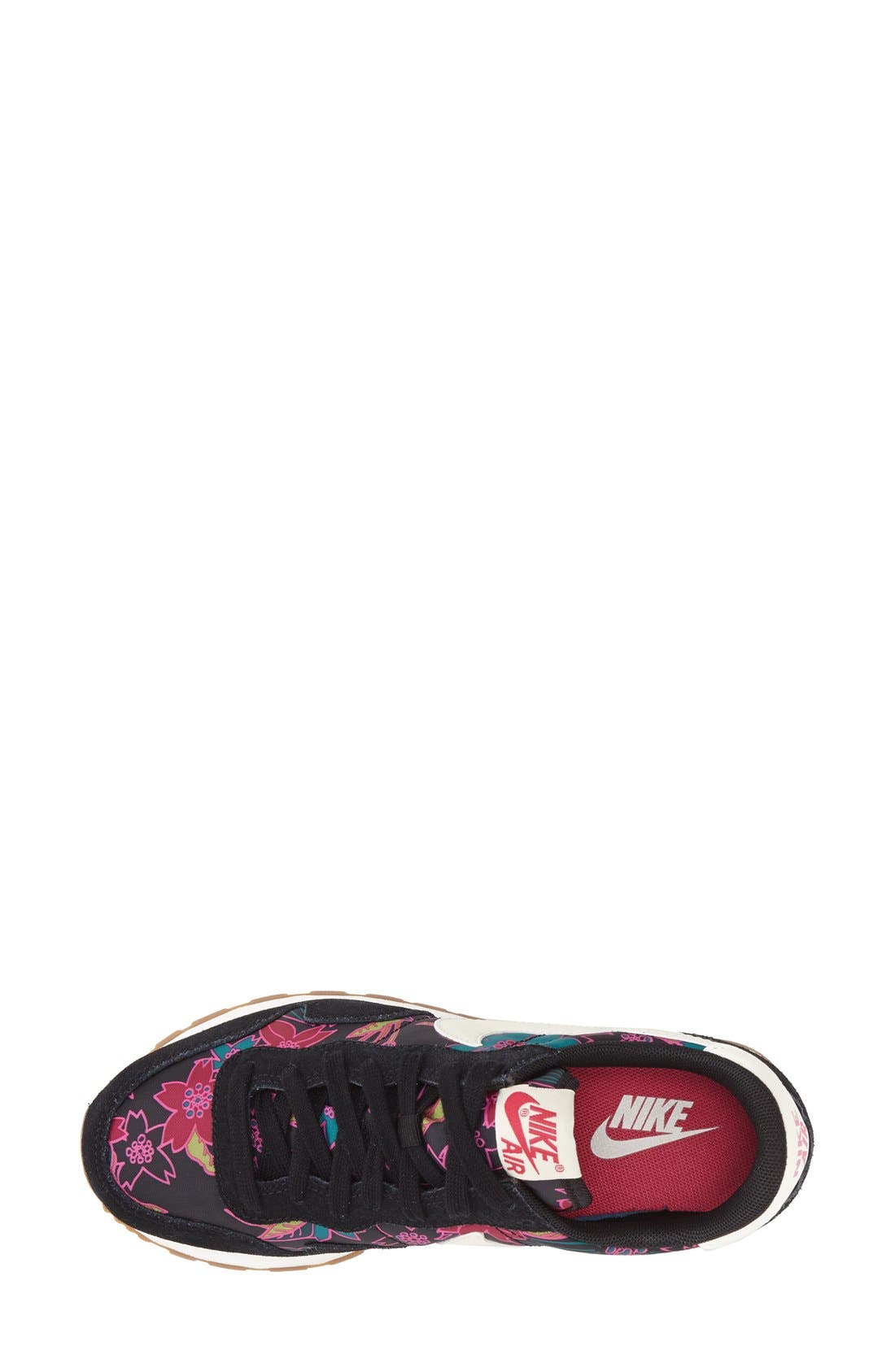 'Air Pegasus 83' Print Sneaker, Alternate, color, BLACK/ SAIL/ PINK