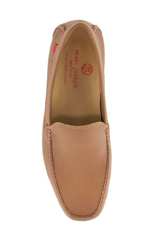 Marc Joseph New York Broadway Leather Venetian Driver Loafer In Neutral
