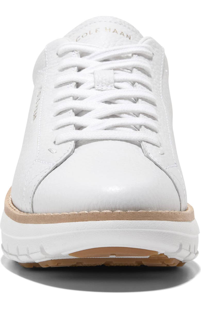 Cole Haan ZERØGRAND Rexanna Lace-To-Toe Sneaker, Alternate, color, White/ Ch Lt Sesame/ White Wp