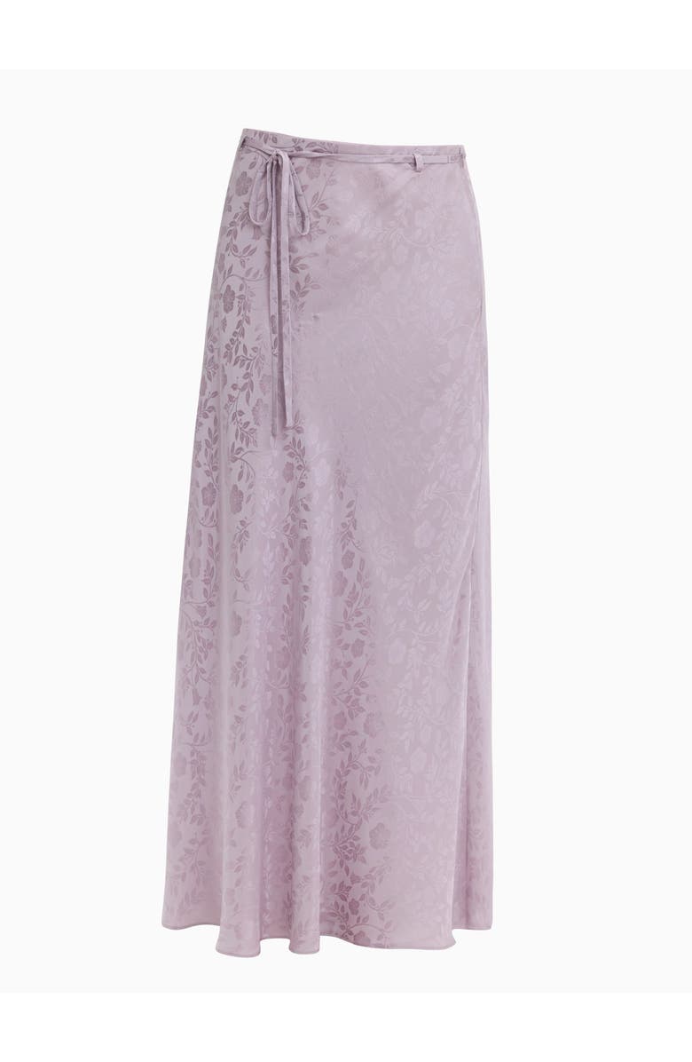 Rebecca Taylor Emery Jacquard Skirt, Alternate, color, Wisteria