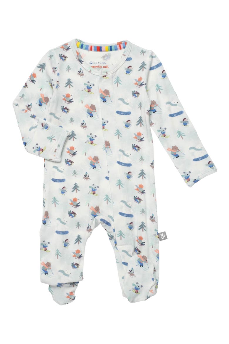 Kids' 'Tis the Ski-Son Footie, Main, color, TIS THE SKI-SON