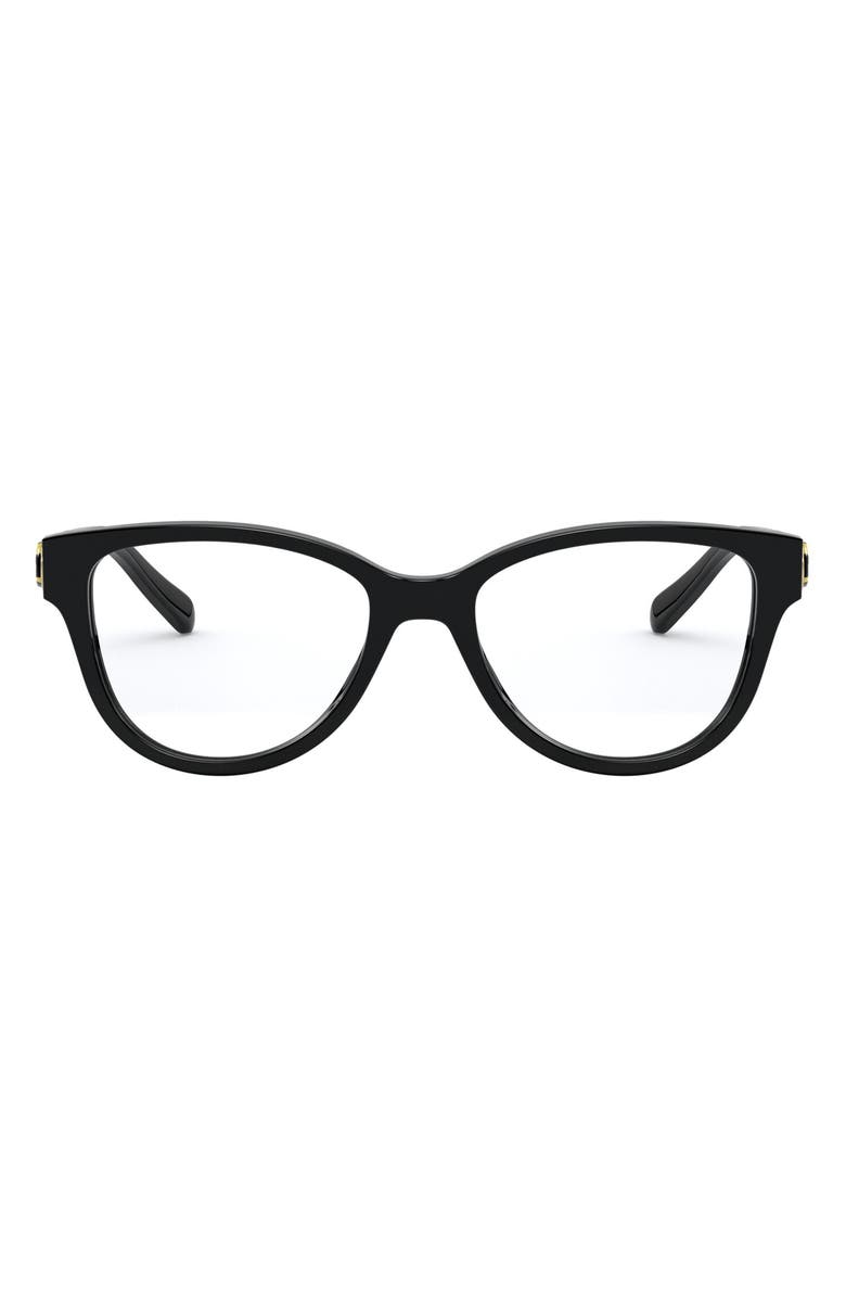 COACH 51mm Cat Eye Optical Glasses, Main, color, 