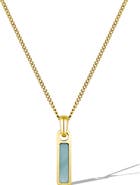 Vincero Men's Birthstone Pendant Necklace