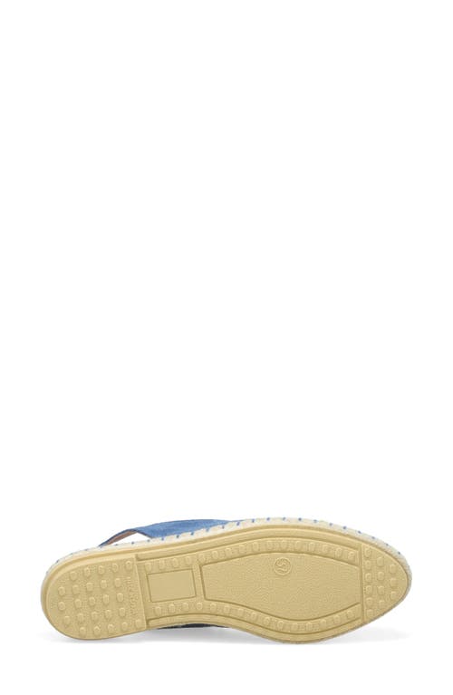 Miz Mooz Kiara Slingback Espadrille Flat In Ocean