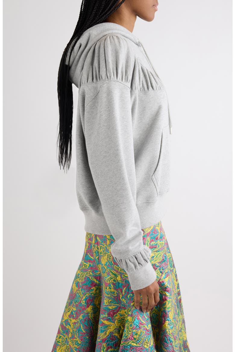 Hadina Zip Sweatshirt, Alternate, color, GREY MELANGE