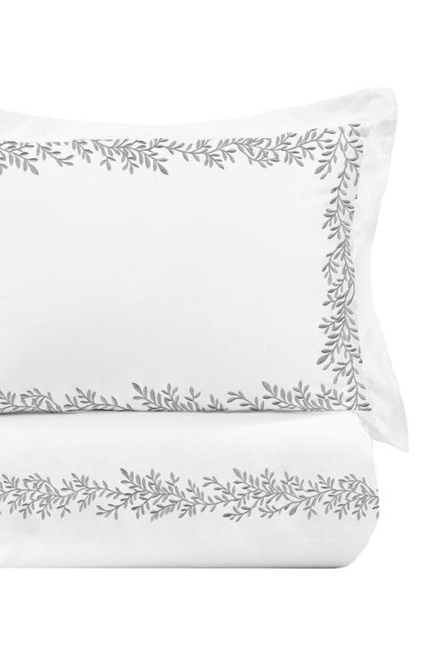 Floral Vine 600 Thread Count Twin Duvet Set