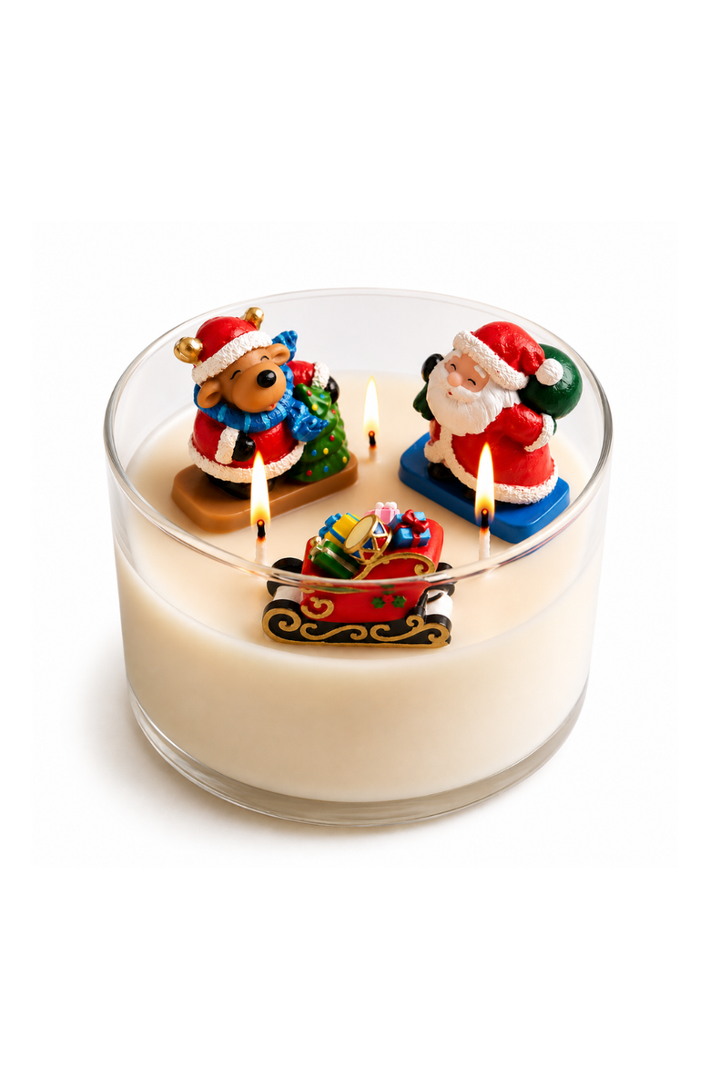 Southlake gifts Christmas Candle Bowl, Main, color, Multi