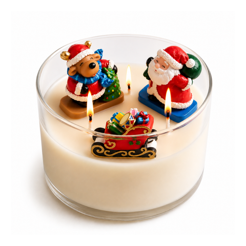 Christmas Candle Bowl