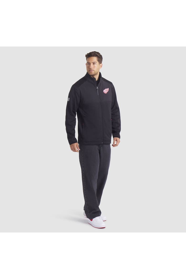 Men's Fanatics Black Detroit Red Wings Authentic Pro Rink Full-Zip Jacket, Alternate, color, Black
