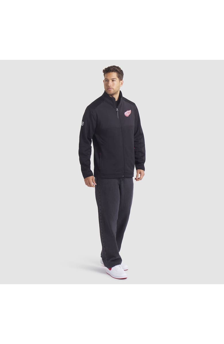 FANATICS Men's Fanatics Black Detroit Red Wings Authentic Pro Rink Full-Zip Jacket, Alternate, color, Black