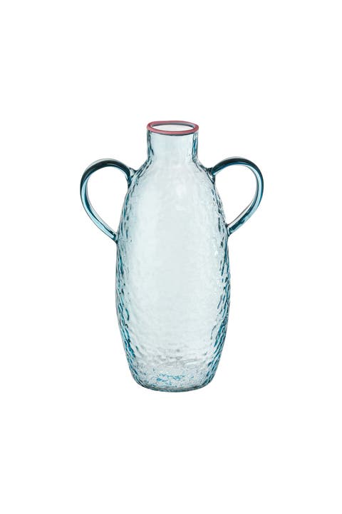 Nanjing Borosi̇li̇cate Vase 4" x 2.5" x 6" Artisan Accent