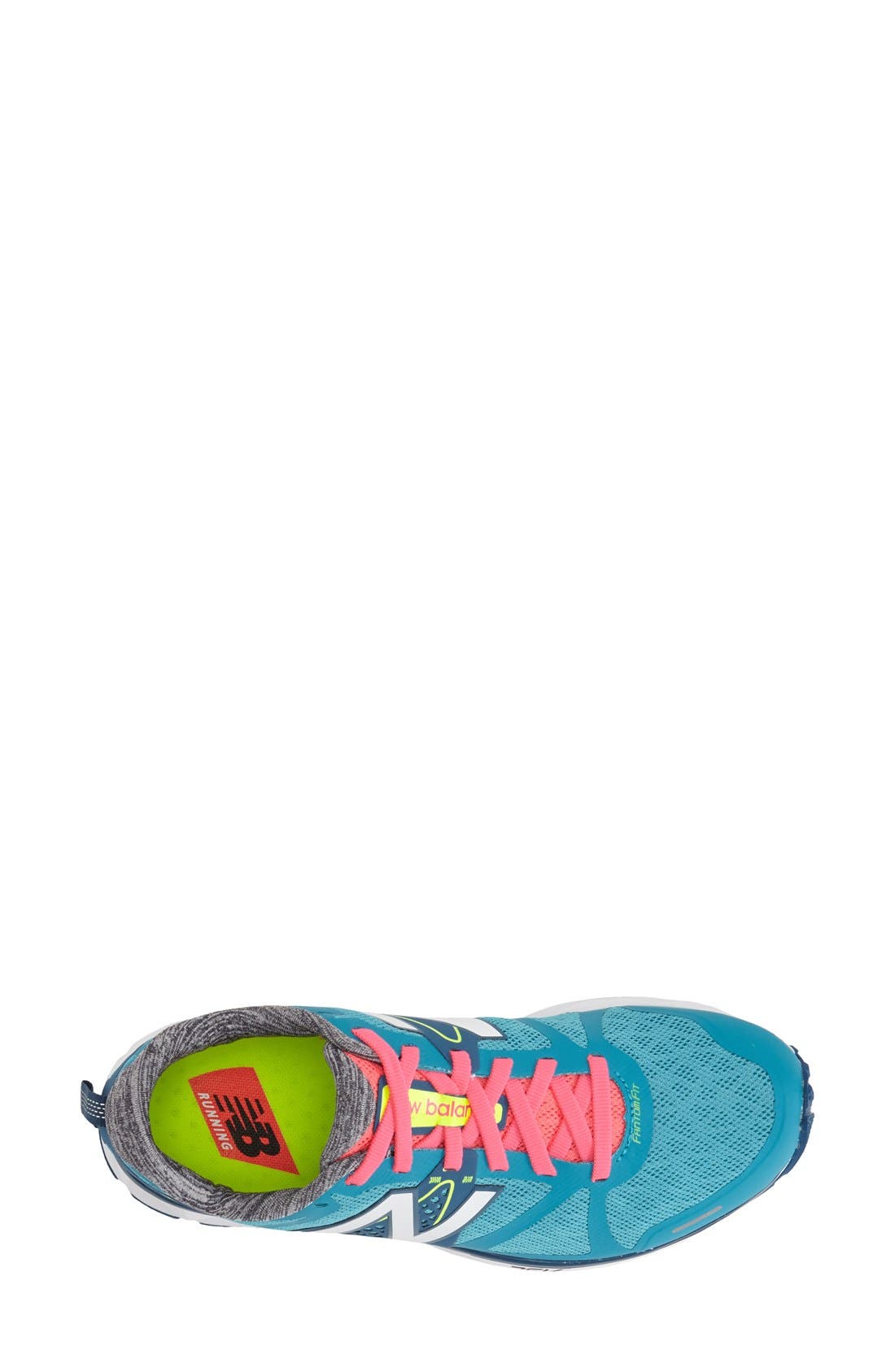'1500' Running Shoe, Alternate, color, BLUE/ PINK