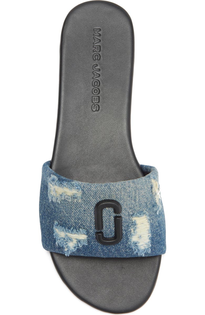 Marc Jacobs The Snapshot Slide Sandal, Alternate, color, Punk Indigo