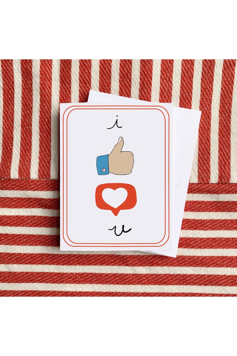 Love/Friendship Greeting Card Pack (3ct) "I Like Like You", Alternate, color, Multi-Pack