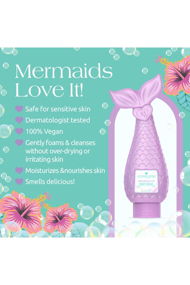 Mermaid Hair and Body Essentials, Alternate, color, No Color