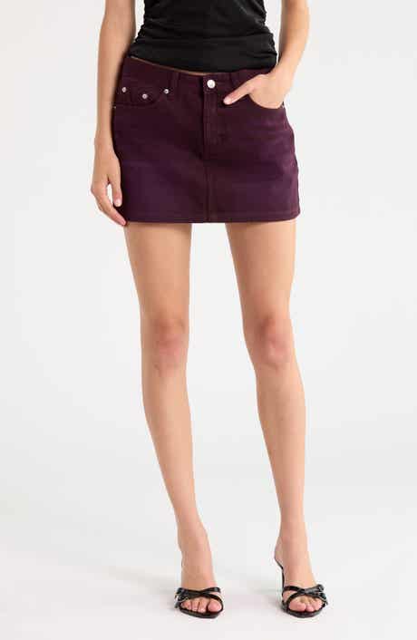 Paulette Denim Miniskirt