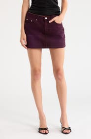 Princess Polly Paulette Denim Miniskirt