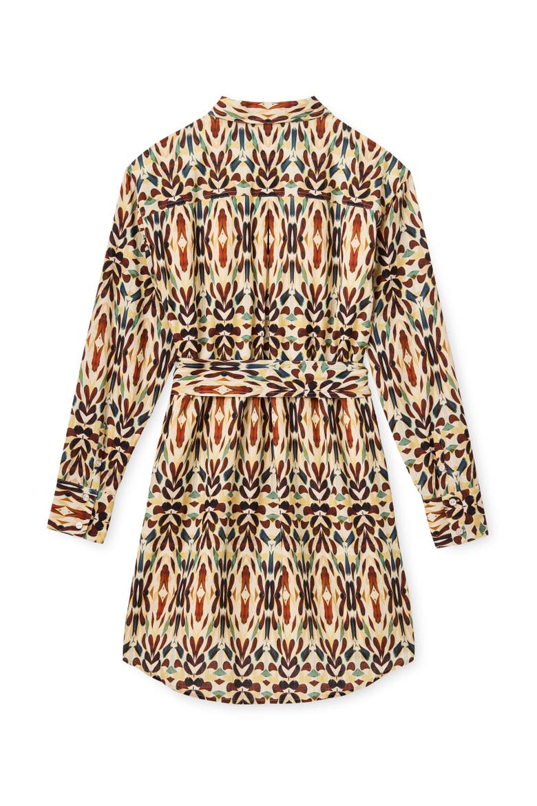 Melody Mini Shirt Dress, Alternate, color, Kaleidoscope Print
