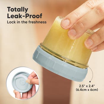 12-Pack Prep Jars Baby Food Storage Glass Containers