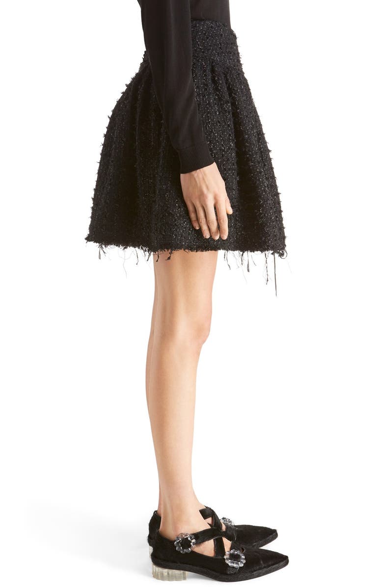 Simone Rocha Gathered Tweed Miniskirt | Nordstrom