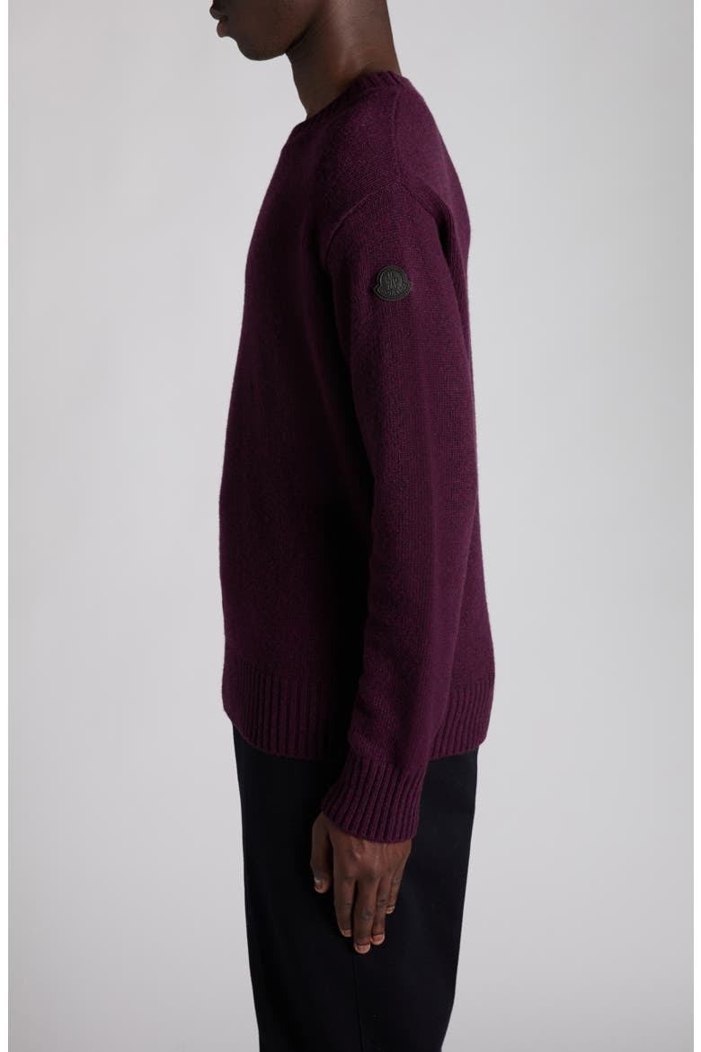 Wool & Cashmere Crewneck Sweater, Alternate, color, VIOLET