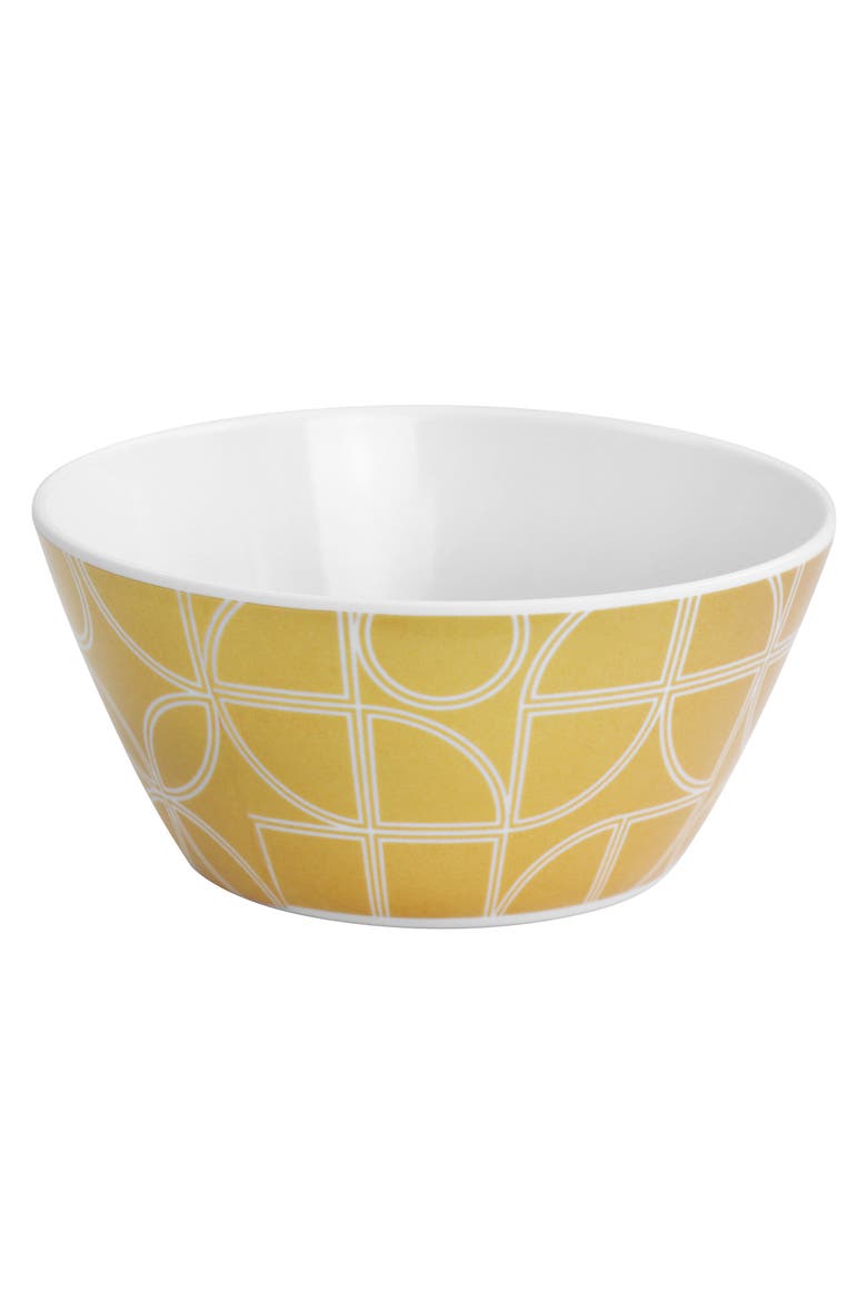 12 piece Melamine Dinnerware Set, Alternate, color, Gold