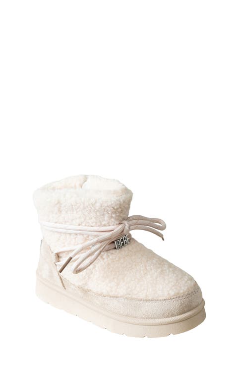 Kids' Faux Shearling Hybrid Boot